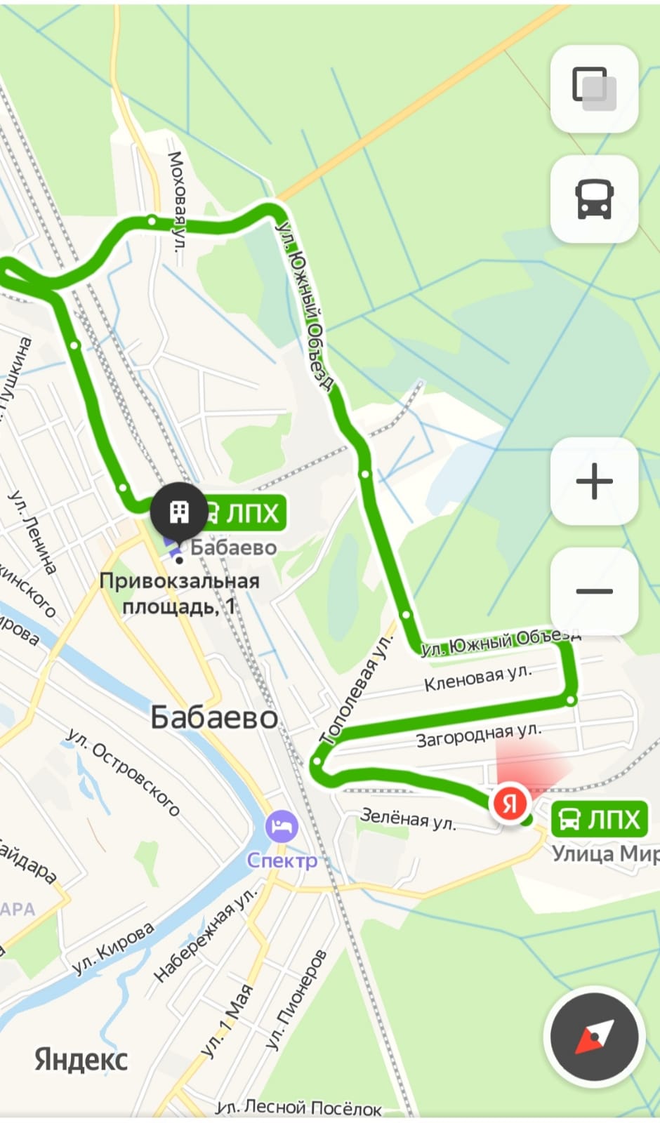 схема проезда